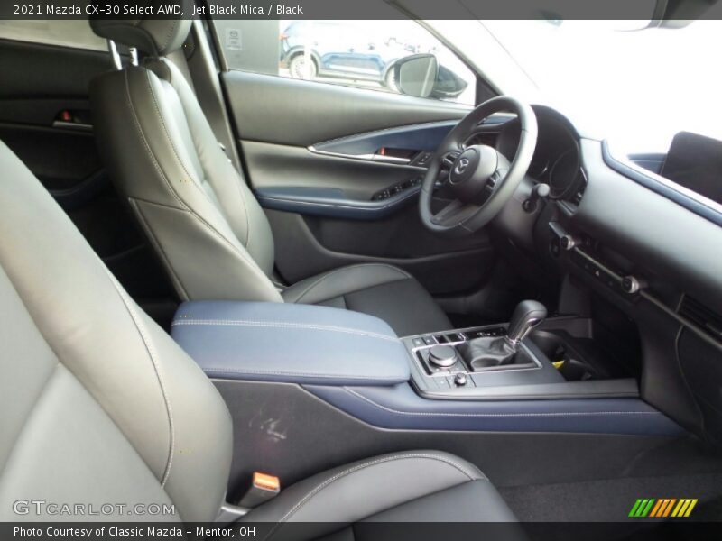 Jet Black Mica / Black 2021 Mazda CX-30 Select AWD