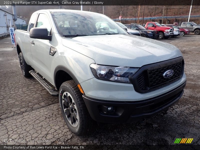  2021 Ranger STX SuperCab 4x4 Cactus Gray Metallic