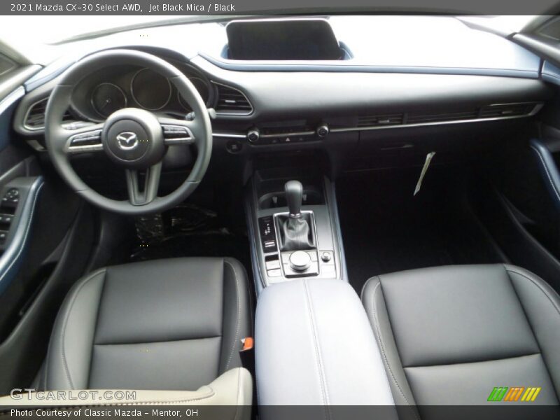 Jet Black Mica / Black 2021 Mazda CX-30 Select AWD