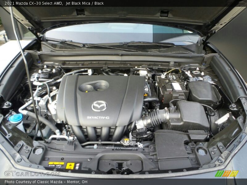 Jet Black Mica / Black 2021 Mazda CX-30 Select AWD