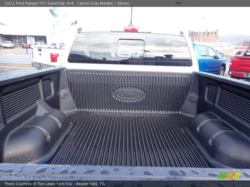 Cactus Gray Metallic / Ebony 2021 Ford Ranger STX SuperCab 4x4