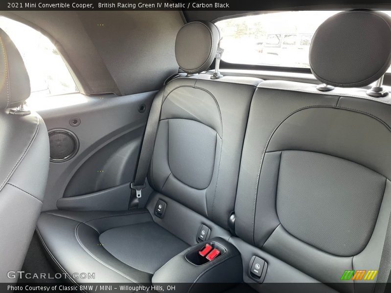 Rear Seat of 2021 Convertible Cooper