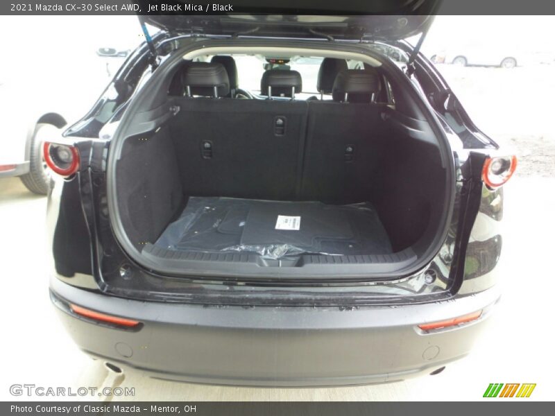 Jet Black Mica / Black 2021 Mazda CX-30 Select AWD