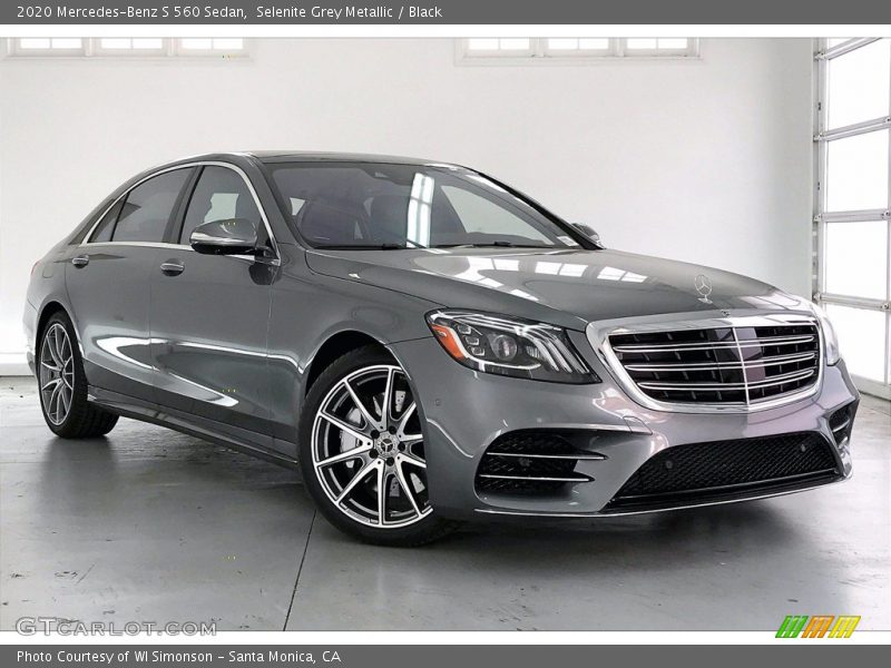 Selenite Grey Metallic / Black 2020 Mercedes-Benz S 560 Sedan