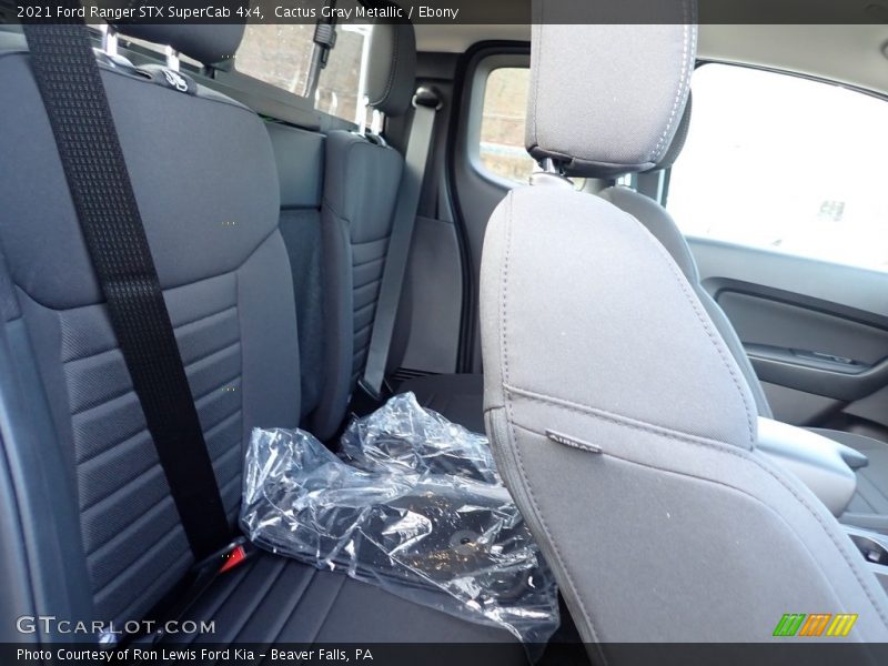 Cactus Gray Metallic / Ebony 2021 Ford Ranger STX SuperCab 4x4
