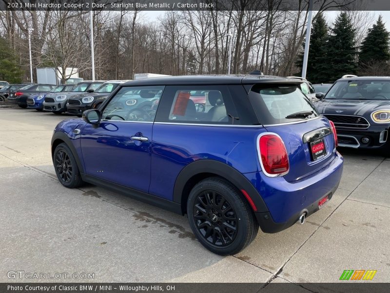 Starlight Blue Metallic / Carbon Black 2021 Mini Hardtop Cooper 2 Door