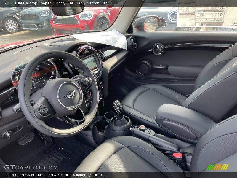 Chili Red / Carbon Black 2021 Mini Hardtop Cooper 2 Door