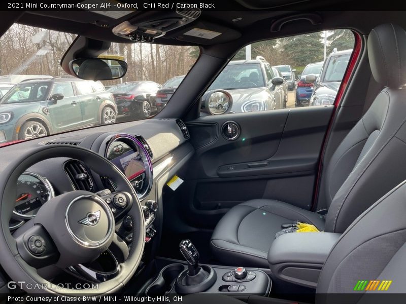 Chili Red / Carbon Black 2021 Mini Countryman Cooper All4 -Oxford