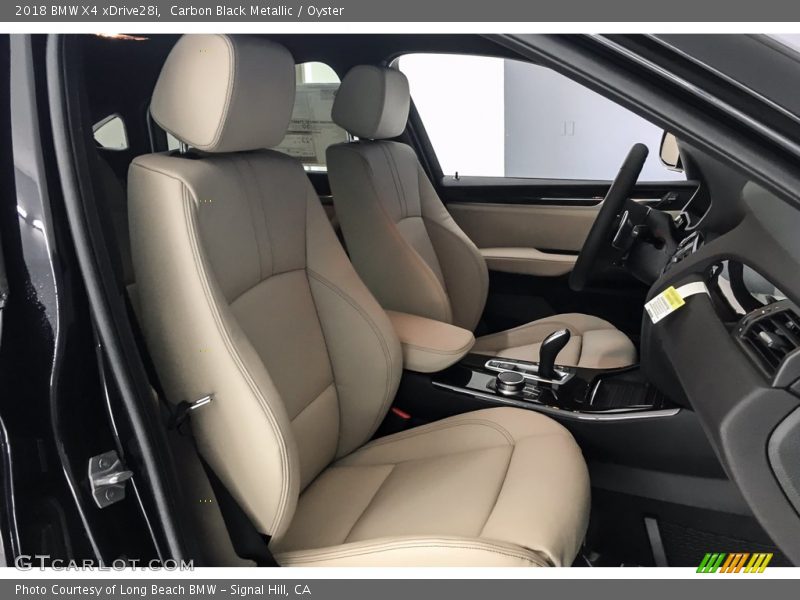 Carbon Black Metallic / Oyster 2018 BMW X4 xDrive28i