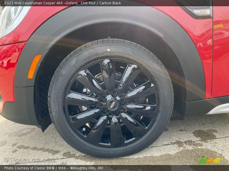 Chili Red / Carbon Black 2021 Mini Countryman Cooper All4 -Oxford