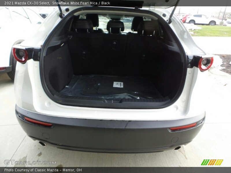 Snowflake White Pearl Mica / Black 2021 Mazda CX-30 Select