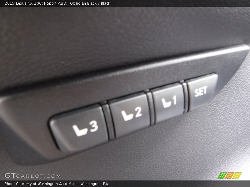 Obsidian Black / Black 2015 Lexus NX 200t F Sport AWD