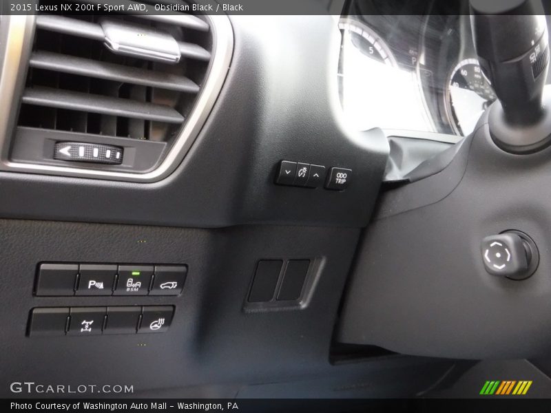 Obsidian Black / Black 2015 Lexus NX 200t F Sport AWD