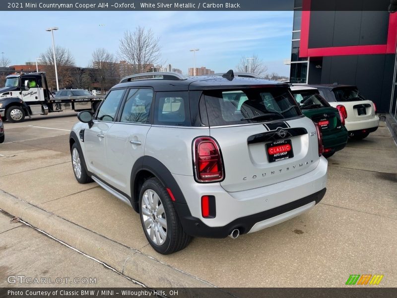 White Silver Metallic / Carbon Black 2021 Mini Countryman Cooper All4 -Oxford