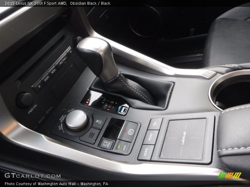 Obsidian Black / Black 2015 Lexus NX 200t F Sport AWD