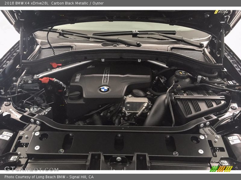 Carbon Black Metallic / Oyster 2018 BMW X4 xDrive28i