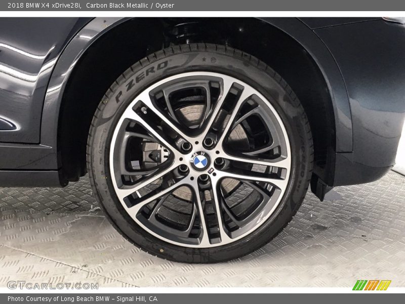 Carbon Black Metallic / Oyster 2018 BMW X4 xDrive28i