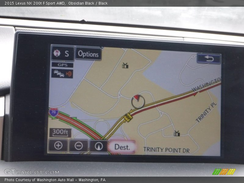 Obsidian Black / Black 2015 Lexus NX 200t F Sport AWD
