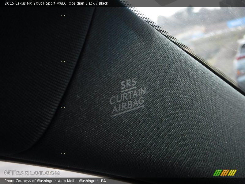 Obsidian Black / Black 2015 Lexus NX 200t F Sport AWD