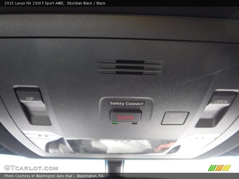 Obsidian Black / Black 2015 Lexus NX 200t F Sport AWD