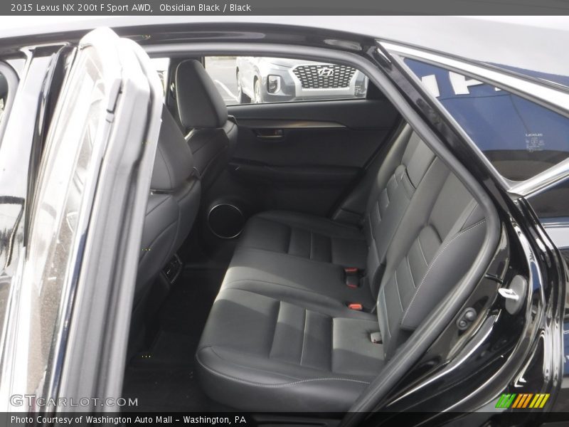 Obsidian Black / Black 2015 Lexus NX 200t F Sport AWD