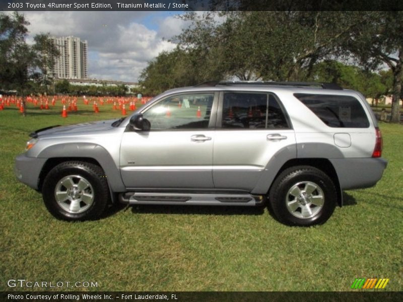Titanium Metallic / Stone 2003 Toyota 4Runner Sport Edition
