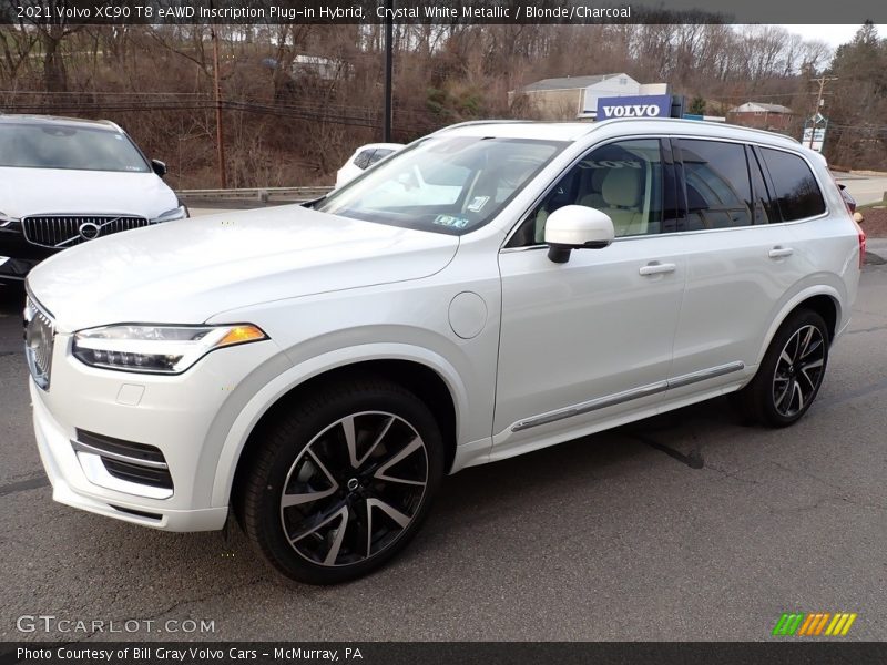  2021 XC90 T8 eAWD Inscription Plug-in Hybrid Crystal White Metallic