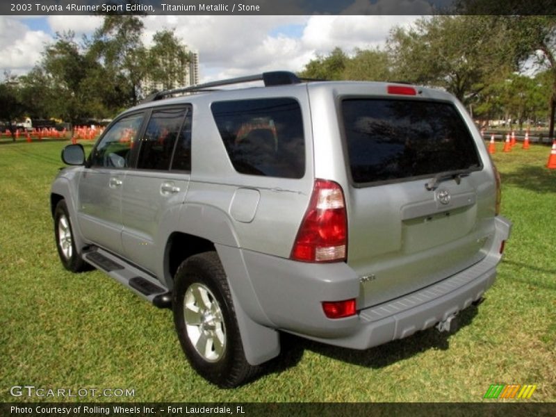 Titanium Metallic / Stone 2003 Toyota 4Runner Sport Edition