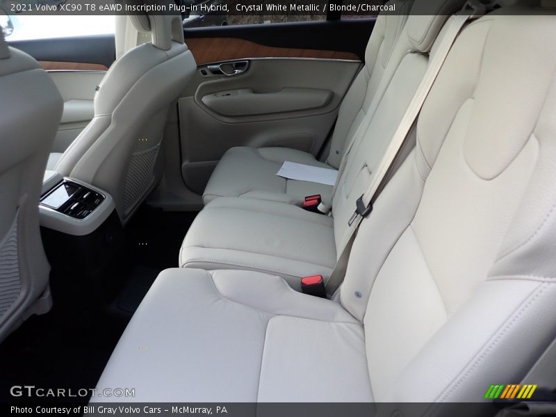 Rear Seat of 2021 XC90 T8 eAWD Inscription Plug-in Hybrid