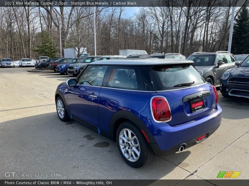 Starlight Blue Metallic / Carbon Black 2021 Mini Hardtop Cooper 2 Door