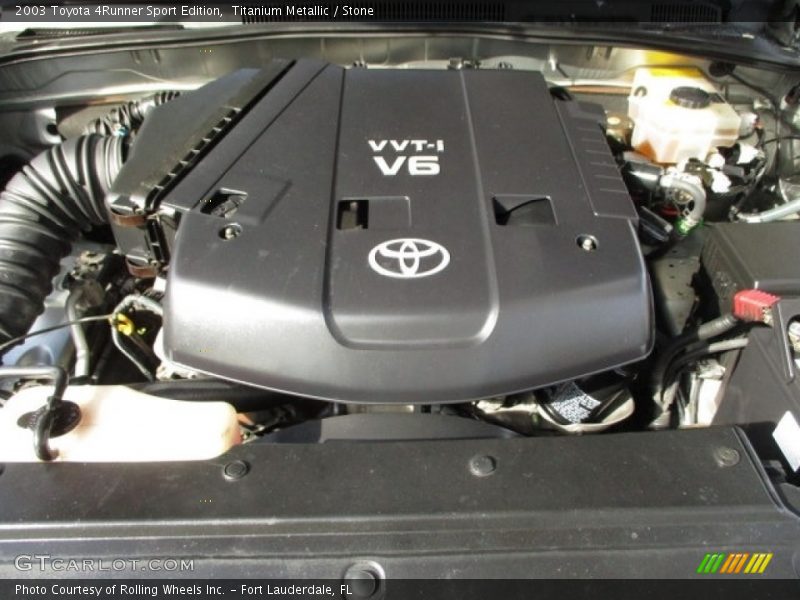 Titanium Metallic / Stone 2003 Toyota 4Runner Sport Edition