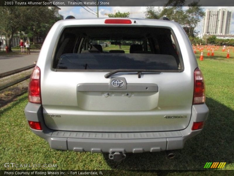 Titanium Metallic / Stone 2003 Toyota 4Runner Sport Edition
