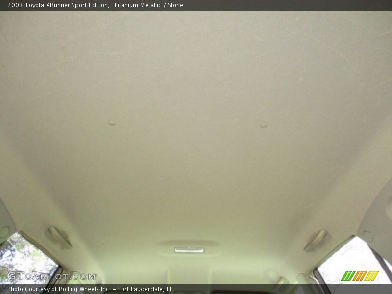 Titanium Metallic / Stone 2003 Toyota 4Runner Sport Edition