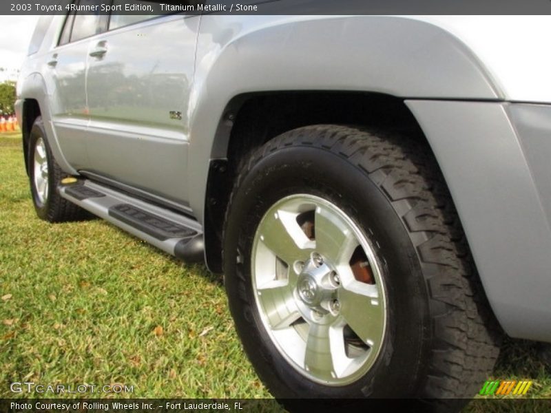 Titanium Metallic / Stone 2003 Toyota 4Runner Sport Edition