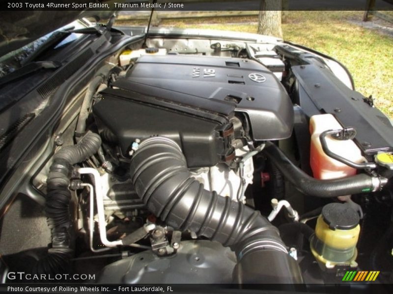 Titanium Metallic / Stone 2003 Toyota 4Runner Sport Edition