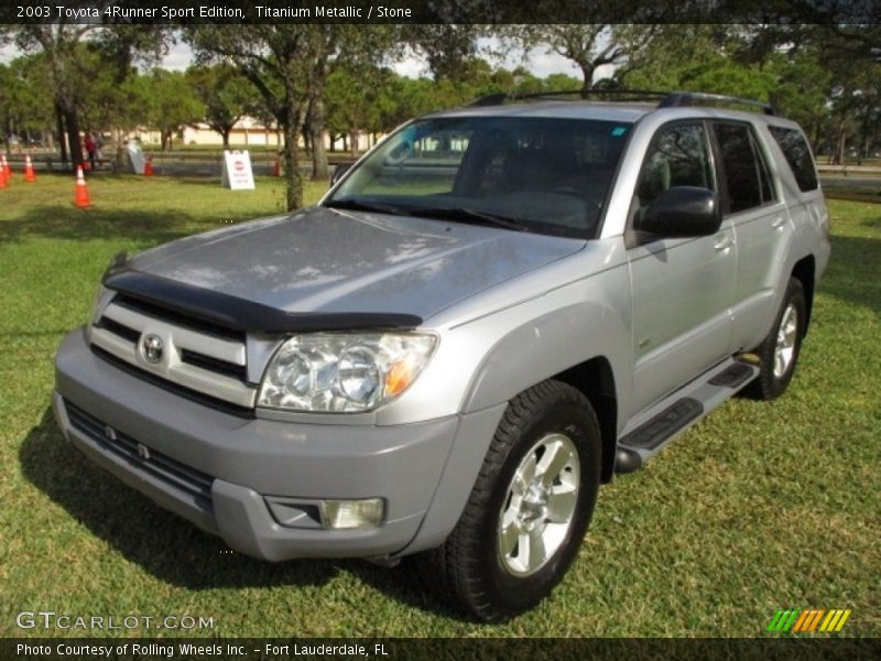 Titanium Metallic / Stone 2003 Toyota 4Runner Sport Edition
