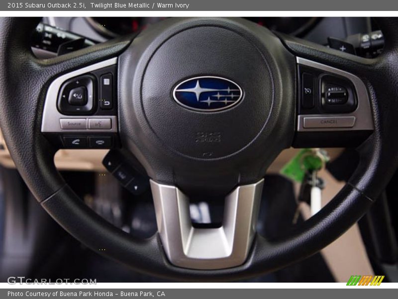  2015 Outback 2.5i Steering Wheel