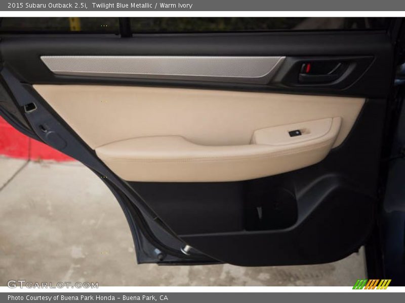 Door Panel of 2015 Outback 2.5i