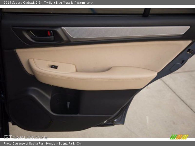Door Panel of 2015 Outback 2.5i