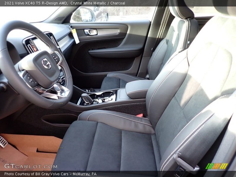 Crystal White Metallic / Charcoal 2021 Volvo XC40 T5 R-Design AWD