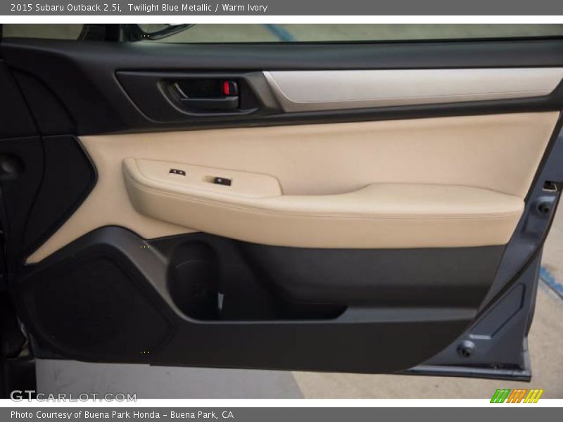 Door Panel of 2015 Outback 2.5i