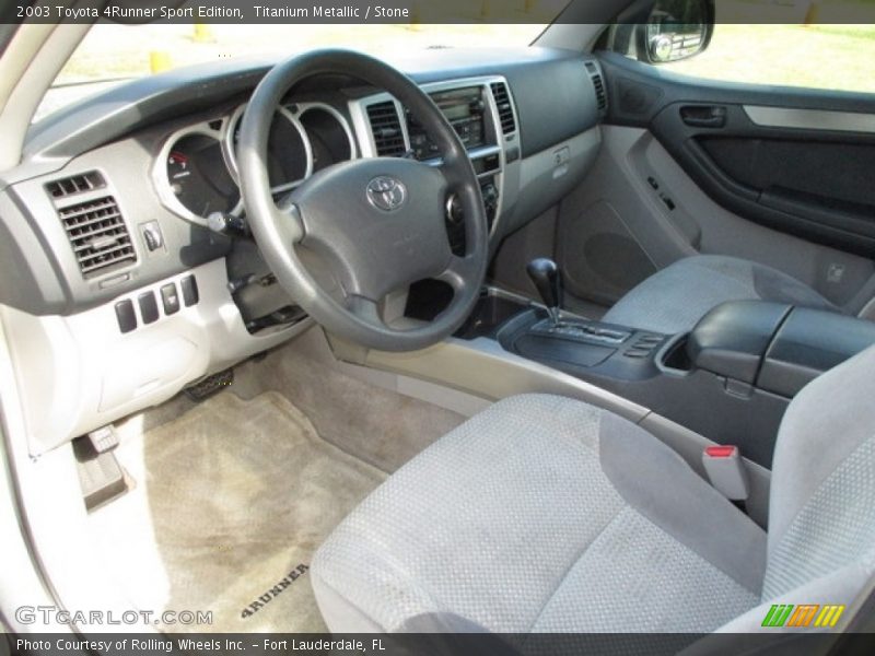 Titanium Metallic / Stone 2003 Toyota 4Runner Sport Edition