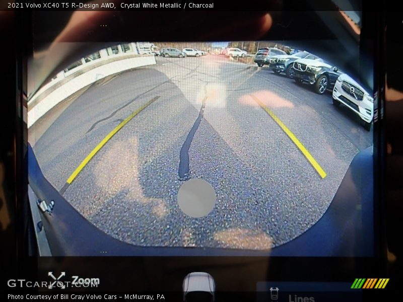 Crystal White Metallic / Charcoal 2021 Volvo XC40 T5 R-Design AWD