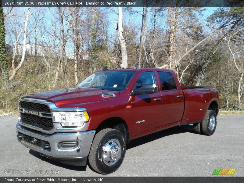 Delmonico Red Pearl / Black 2020 Ram 3500 Tradesman Crew Cab 4x4