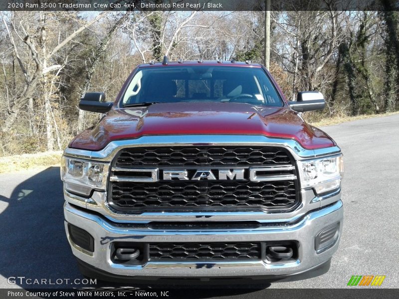 Delmonico Red Pearl / Black 2020 Ram 3500 Tradesman Crew Cab 4x4