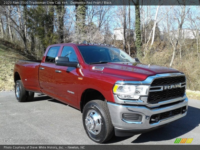 Delmonico Red Pearl / Black 2020 Ram 3500 Tradesman Crew Cab 4x4