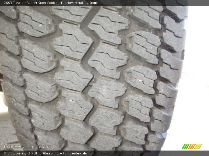 Titanium Metallic / Stone 2003 Toyota 4Runner Sport Edition