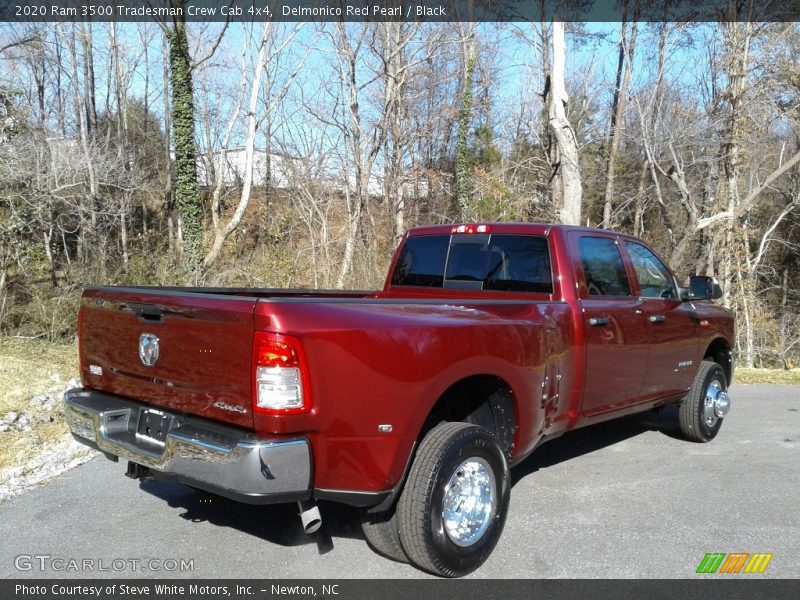 Delmonico Red Pearl / Black 2020 Ram 3500 Tradesman Crew Cab 4x4