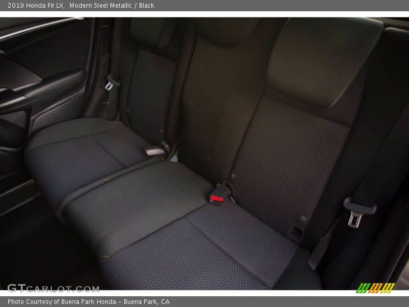 Modern Steel Metallic / Black 2019 Honda Fit LX