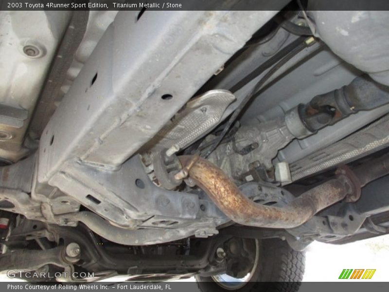Titanium Metallic / Stone 2003 Toyota 4Runner Sport Edition